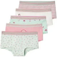 vertbaudet Slip Mädchen Shortys 5er-Pack