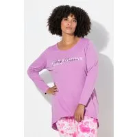 Angel of Style T-Shirt T-Shirt A-Linie Schriftzug Langarm