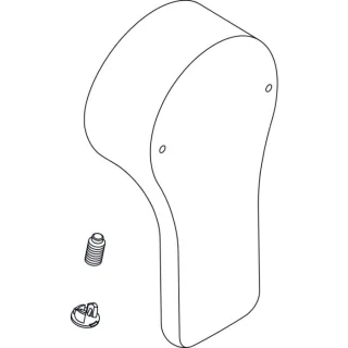 Ideal Standard Griffhebel kpl. Bade / Brause UP A960659AA ATTITUDE, Chrom