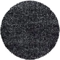 Teppium Teppich Meliert Design, Rund, Höhe: 30 mm, Teppich Meliert Design Teppich Wohnzimmer versch. farben und größen
