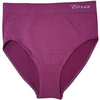 Dekker Taillenslip Damenslip "Tina" Seamless ohne Nähte super elastisch (Packung, 3er Pack) mit Logoschriftzug am Wäschebund