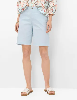 Brax Damen Bermuda Style MAINE B VINTAGE BLUE, hellblau, Gr. 46