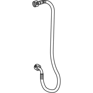 Geberit Panzerschlauch für Urinal Narva 244913001