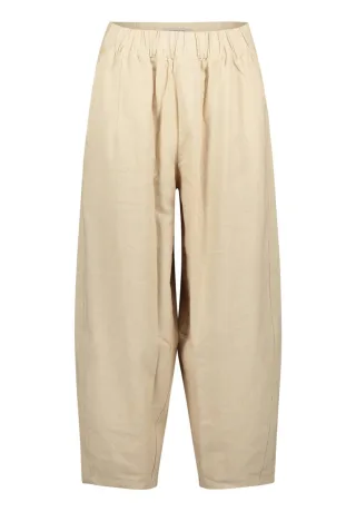 CARTOON - Lässige Culotte mit weitem Bein und elastischem Bund beige - Gr. - 40
