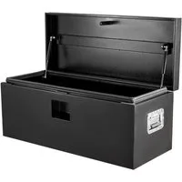 GarveeMore Werkzeugbox Schwerlast-Stahlwerkzeugkiste, Wasserdicht & Rostschutz, mit Gasdruckfeder & ergonomischen Griffen, für LKW