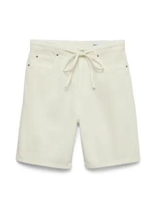 VERO MODA - VMVILLA MR BERMUDA DNM SHORTS MIX Ecru - Gr. - XS