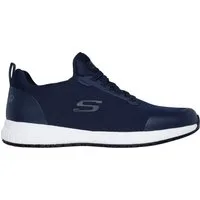 Skechers Arbeitsschuhe Herren SQUAD SR, Rutschhemmender Sneaker mit Memory Foam Arbeitsschuh Wasser- & schmutzabweisend - Relaxed Fit, mehr Platz für Komfort