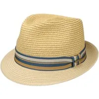 Stetson Strohhut knautschbarer Trilby Toyo mit UV Schutz 40+