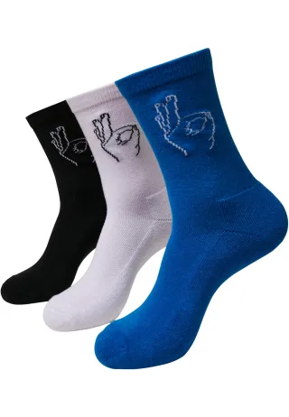MisterTee Strümpfe "MisterTee Unisex Salty Socks 3-Pack" 1 Paar tlg.