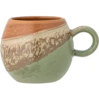 Bloomingville Tasse Bloomingville Paula Tasse, Grün, Steingut, 275 ml, Steingut