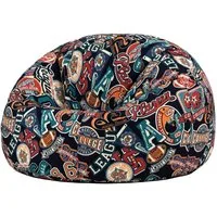 icon Sitzsack Kinder Druck Groß, 80x45cm, Made in Germany, für Kinderzimmer