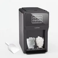 Klarstein Eiswürfelmaschine ArcticBlend 3in1 Eismaschine Bullet Crushed Ice 20 kg/24h 6 L, Eiswürfelbereiter Eiswürfelmaschine 3-in-1 mit Wasserspender 6 Liter