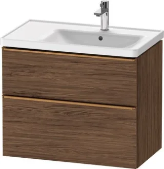 Duravit D-Neo Waschtischunterbau wandhängend Nussbaum dunkel Matt 784x452x625 mm - DE4358004210000 DE4358004210000