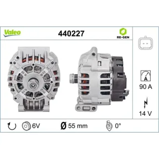 Valeo Lichtmaschine Renault Clio Kangoo Laguna Megane Sc?nic Thalia