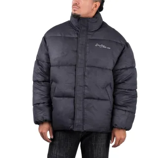 Sean John Script Logo Peached Puffer Jacket
