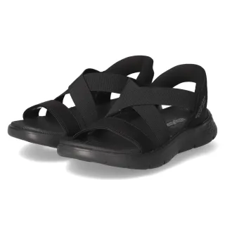 Skechers Sandalen GLIMMER UP  Schwarz - Gr. 38 -  Textil