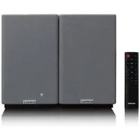 Lenco SPB-240BKGY Lautsprecher 2.0 (Bluetooth®, Bluetooth, USB, optischer Eingang. Flexibel für jedes Setup nutzen)