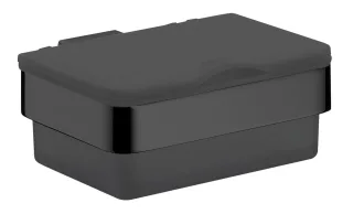 emco loft Feuchtpapierhalter Kunststoffbox schwarz/schwarz, 053913301 053913301