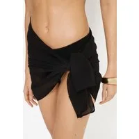 LSCN by LASCANA Strandrock, kurzer Wickelrock aus Chiffon