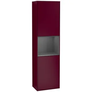 Villeroy und Boch Finion Hochschrank G460GKHB 41,8x151,6cm, links, Emotion, Regal Anthracite Matt Lacquer, Peony Matt