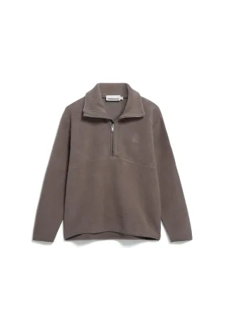 Armedangels - HAARLEENAA COTTON FLEECE walnut cream - Gr. - XL