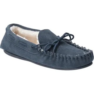 Hush Puppies Womens Allie Wildleder Kunstfell gefüttert kuschelige Hausschuhe