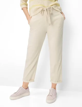 Raphaela by Brax Damen Chino Style CARRIE ECRU, denim cremeweiß, Gr. 46K