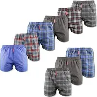 Hodenhöhle Boxershorts American Webboxershorts Herren Baumwolle Unterwäsche weiter Boxer (9-St., 3er-Pack, 6er-Pack, 9er-Pack) aus angenehm weicher Baumwolle, bequeme weite Passform