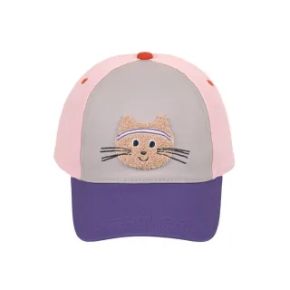 Lässig Basecap Kinder - Katze, Rosa 48-52
