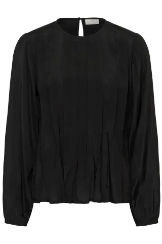 Langarm-Bluse KAaria Langarm-Bluse Regular fit black