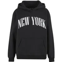 Miss Tee Kapuzensweatshirt Miss Tee New York Ladies Fluffy Hoody
