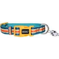 DOOG Hunde-Halsband Halsband Scout rot/gelb/blau