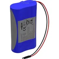 ANSMANN AG Ansmann 1S2P Akkupack 2x 18650 Kabel Li-Ion 3.6V 5200mAh Akkupack 2x Akkupacks 5200 mAh
