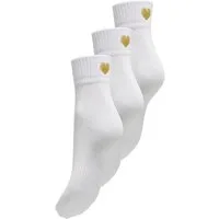ONLY Socken ONLTINE HEART TENNIS SOCK 3-PACK AC NOOS (Packung, 3-Paar) Einheitsgröße, One Size