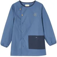 vertbaudet Malschürze Jungen Malkittel COOL SCHOOL Basic