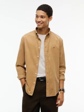 SOLID CORDUROY RF SHIRT Desert - Gr. - S