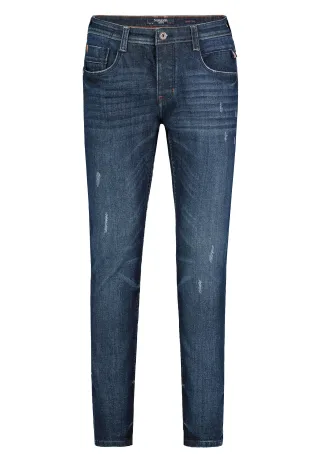 Authentic Style - SEFLQSBsYW5nZSBKZWFucw== dark blue denim d242 - Gr. - 38