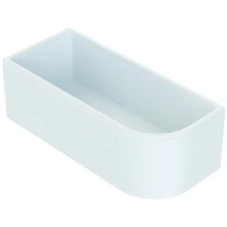 Schedel Wannenträger SW13756 180x80cm, links, teiloval, Höhe 57cm