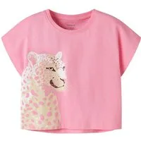 Name It Kurzarmshirt NKFVILMA CAPSL CROP TOP F1 NOOS Baumwolle, regular fit