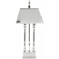 Mirabeau Tischleuchte Tischlampe Pantin silber