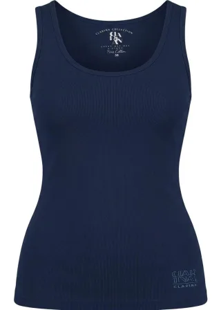 CLARINA - Ganzjahres NOS Rdh.-Top, uni 623 marine - Gr. - 44