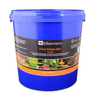 Silbermann Seidenraupen 10 l