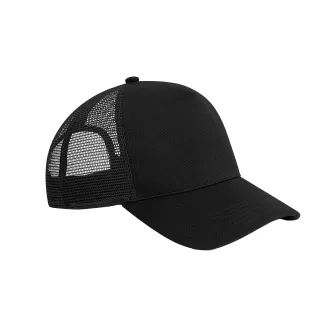 Beechfield - Trucker Cap Snapback für Herren/Damen Unisex (Schwarz)