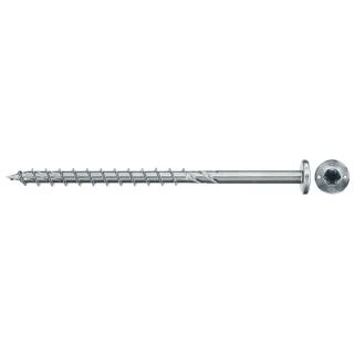 Fischer Spanplattenschraube 6,0x100 PowerFast FPF II PTP BC, Panhead, Innenstern TX, Teilgewinde - 670533