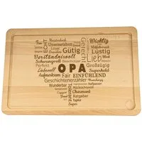 Spruchreif® Schneidebrett Schneidebrett aus Holz mit Gravur · Geschenke für Papa/Opa · Vatertag