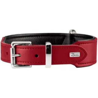 Hunter Hundehalsband basic rot M