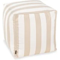 H.O.C.K. Sitzhocker H.O.C.K. Classic Streifen Outdoor Bean Cube Pouf 40x40x40cm Farben, Hocker, Sitzhocker, Pouf Hocker, Barhocker - wetterfest, vielseitig