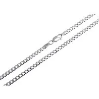 Silberkettenstore Silberkette Panzerkette 3mm - 925 Silber, Länge wählbar von 38-120cm