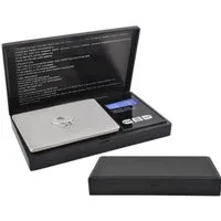 Ruhhy Feinwaage Präzisions-Taschenwaage: Feinwaage bis 500g, 0,1g Genauigkeit, (Digitale-Feinwaage-Set, 1x Digitale Feinwaage), Schmuckwaage mit LCD, TARA, 0,1 g Genauigkeit & Batterien