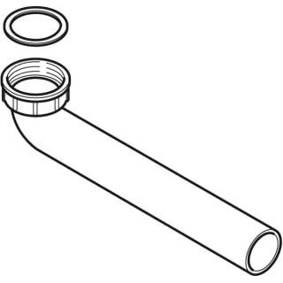 Geberit Anschlussbogen G 1 1/2 d 40 242094111